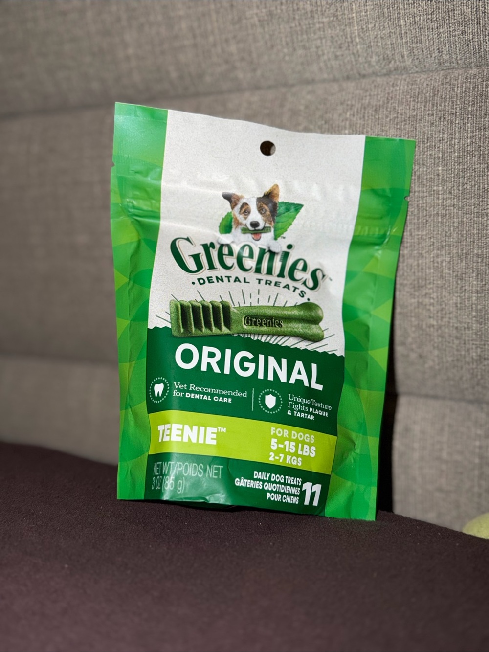 Original Teenie Dental Treats for Dogs - Green